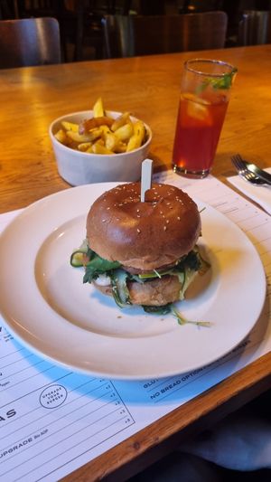 Monsoon Burger at Union Restaurant in Basel