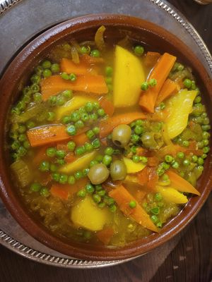 Vegan tajine at Sahara in Basel