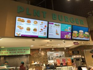 Menu at PLNT Burger - H St in Washington