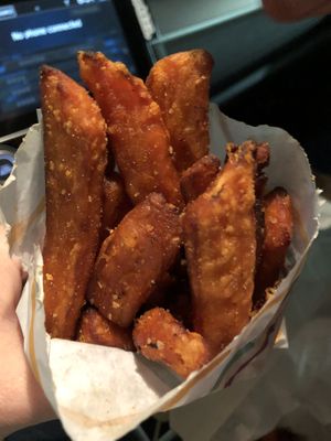 Sweet Potato Crinkles at PLNT Burger - H St in Washington