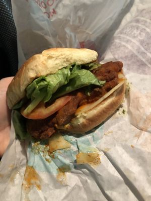 Spicy Chik’ N Funguy at PLNT Burger - H St in Washington