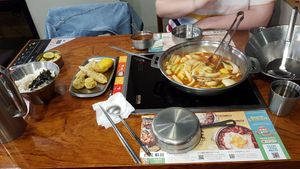 More delicious food. at Dookki Tteokbokki in Suwon