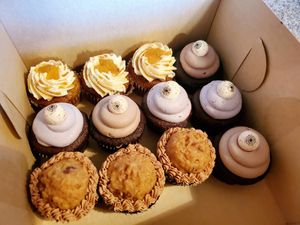 Those caramel apple cupcakes were incredible! at Cakerino in Troy
