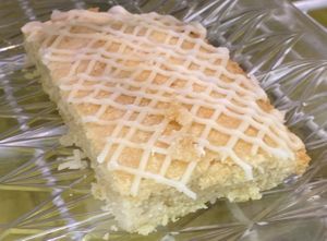 Lemon shortbread cookie  at Cakerino in Troy