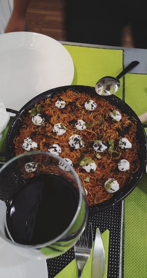 Fideuá de setas con alioli de algas at Plantae Gastrobar  in Tenerife