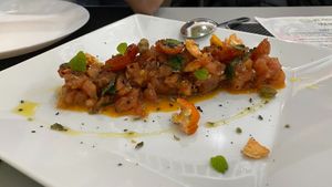 Tartar de Tomate at Plantae Gastrobar  in Tenerife