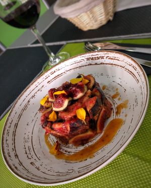 Figs Tartare at Plantae Gastrobar  in Tenerife