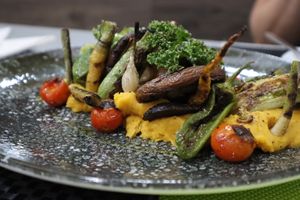 Different local veggies at Plantae Gastrobar  in Tenerife