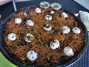 Mushrooms with mayo at Plantae Gastrobar  in Tenerife