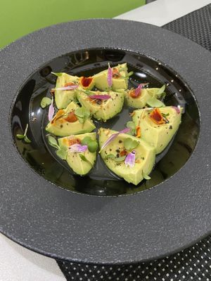 Smoked avocado  at Plantae Gastrobar  in Tenerife