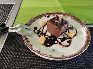 Mousse de chocolate at Plantae Gastrobar  in Tenerife