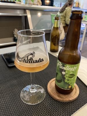 House smoked beer  at Plantae Gastrobar  in Tenerife
