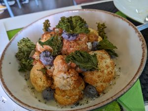 Coliflor frita at Plantae Gastrobar  in Tenerife