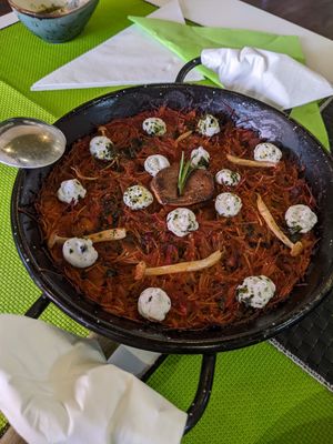 Fideuà at Plantae Gastrobar  in Tenerife