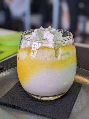 Espuma de coco at Plantae Gastrobar  in Tenerife