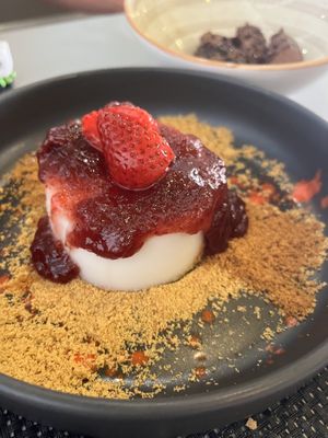 Panna Cotta  at Plantae Gastrobar  in Tenerife