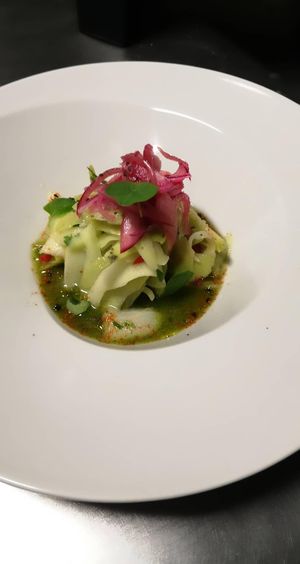 Ceviche de chayota at Plantae Gastrobar  in Tenerife