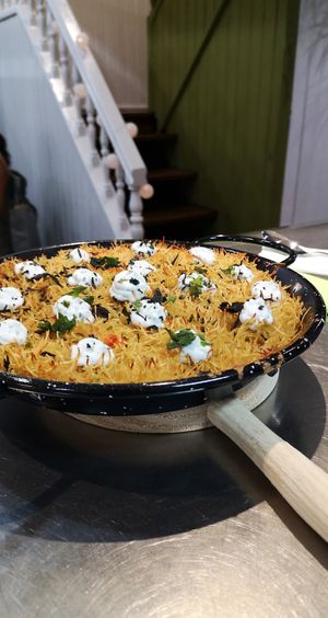 Fideua se setas y algas at Plantae Gastrobar  in Tenerife