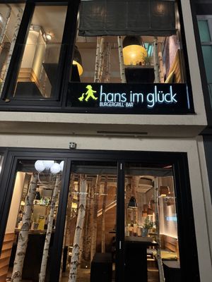 Logo and store.  at Hans im Glück - Friedensplatz in Bonn
