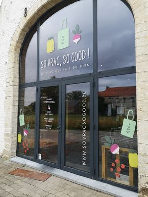 Outside at So vrac So good in Perwez