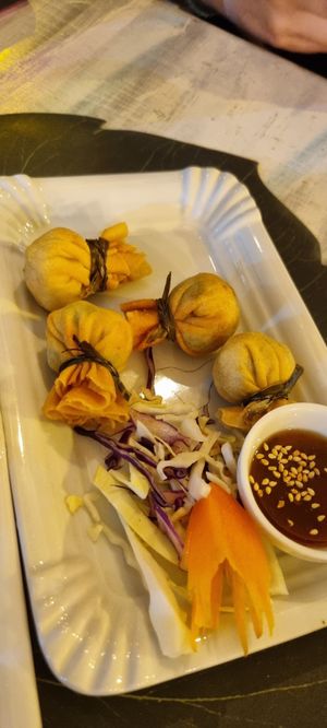 Dumplings at Yoya's Thai Kitchen in Albufeira