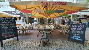 Outdoor seating! Cosy & Tasty at Yoya's Thai Kitchen in Albufeira