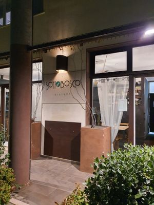 The restaurant  at Sottobosco Bistrot in Grosseto