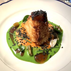 Fried sushi rice  at Sottobosco Bistrot in Grosseto