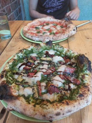 The One with Pesto, Margherita at Purezza in Bristol