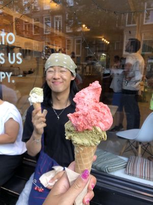   at Massimo Gelato - East in Amsterdam