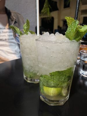 Virgin Mojitos at Front Bar in Munxar