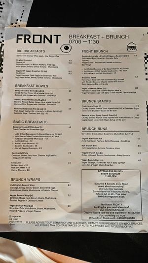  at Front Bar in Munxar