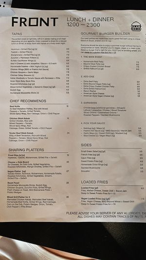  at Front Bar in Munxar