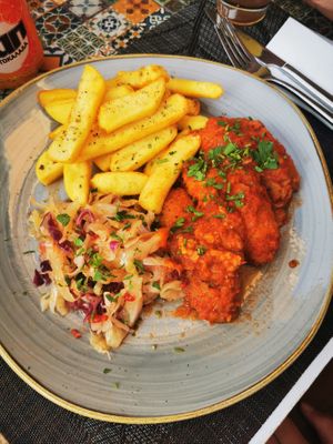 Vegan Soutzukakia  at Avocado in Rhodes