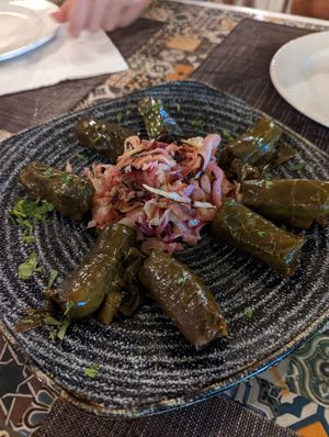 Dolmades at Avocado in Rhodes