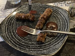 Vegan baklava  at Avocado in Rhodes