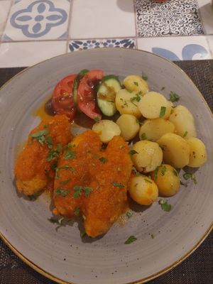 The vegan soutzoukakia are amazing! at Avocado in Rhodes