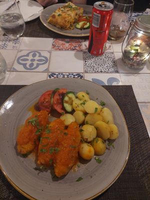 I had the vegan soutzoukakia and my husband had the lasagna (which is vegetarian and not vegan). The staff are knowledgeable about veganism and the food is delicious at Avocado in Rhodes