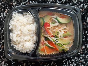 V6. Vegan red curry. at Huang's in Mannheim