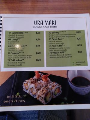 Ura Maki at Huang's in Mannheim