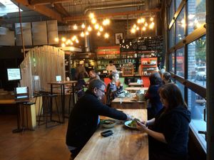 Comfortable interior at Prasad - Pearl District in Portland