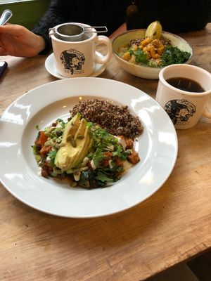 Chili Bowl and Ganesh Bowl at Prasad - Pearl District in Portland