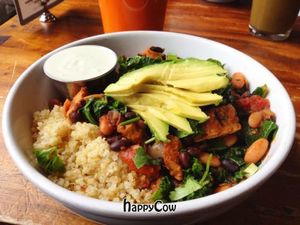 chili tempeh scramble bowl - so good! at Prasad - Pearl District in Portland