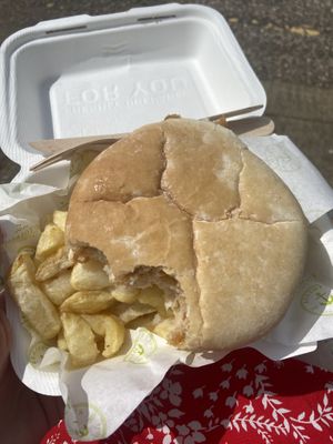   at Elliot's Fish & Chips in Hunstanton