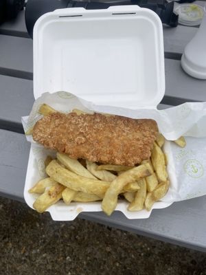   at Elliot's Fish & Chips in Hunstanton