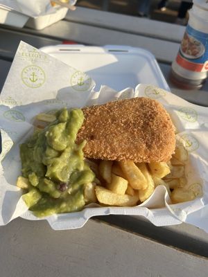   at Elliot's Fish & Chips in Hunstanton