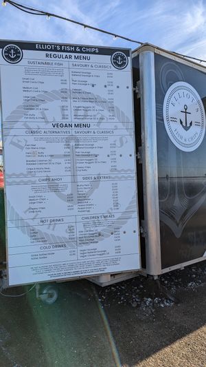  at Elliot's Fish & Chips in Hunstanton