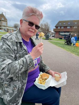   at Elliot's Fish & Chips in Hunstanton
