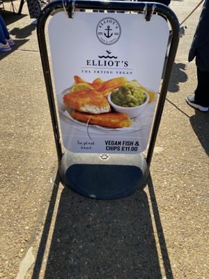   at Elliot's Fish & Chips in Hunstanton