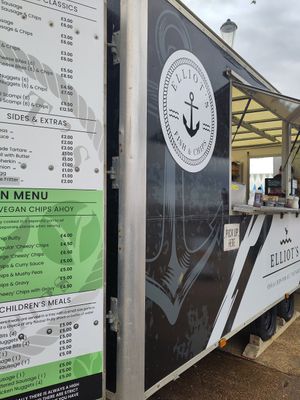 Mobile unit at Elliot's Fish & Chips in Hunstanton